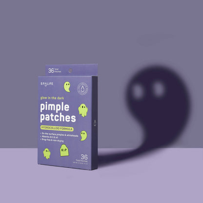 Glow in the Dark Ghosts Family Hydrocolloid Pimple Patches