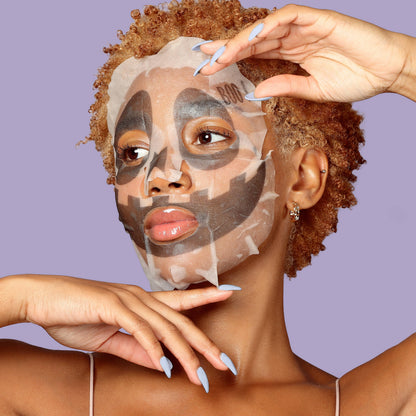 Pore-Refining Facial Mask Halloween Animated Ghost Mask