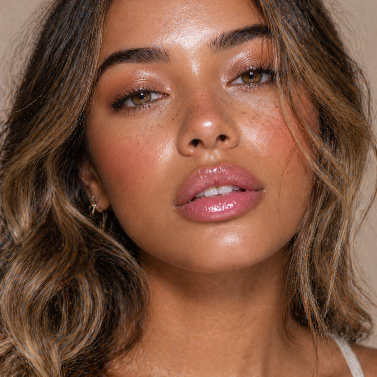 Aphrodite Lip Gloss 💌 hibiscus 💘 hot pink