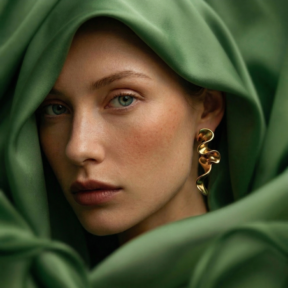 Flow State 14K Gold Filled Sculptural Earrings