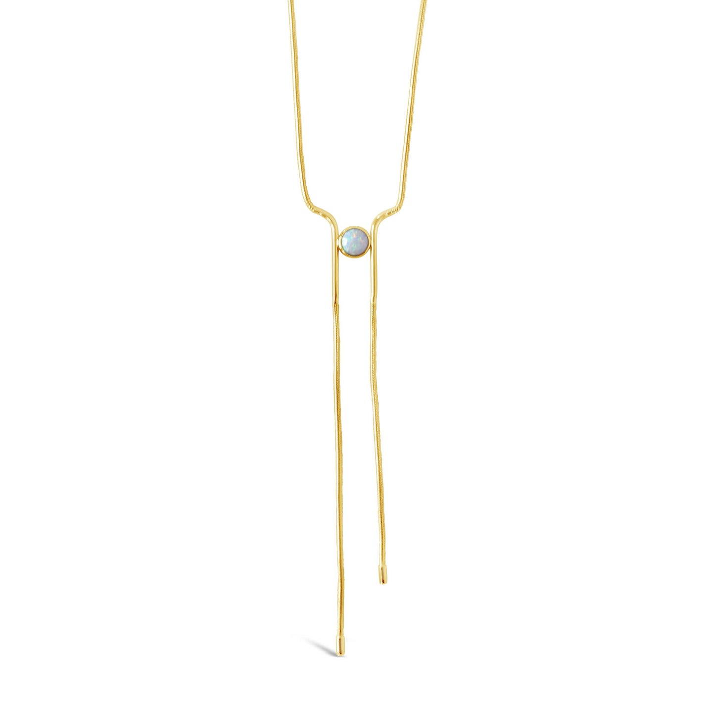 Ocean Drive Bolo- Opal- Gold