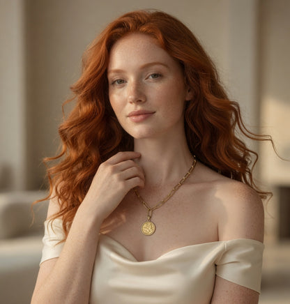The Golden Chrysalis Necklace