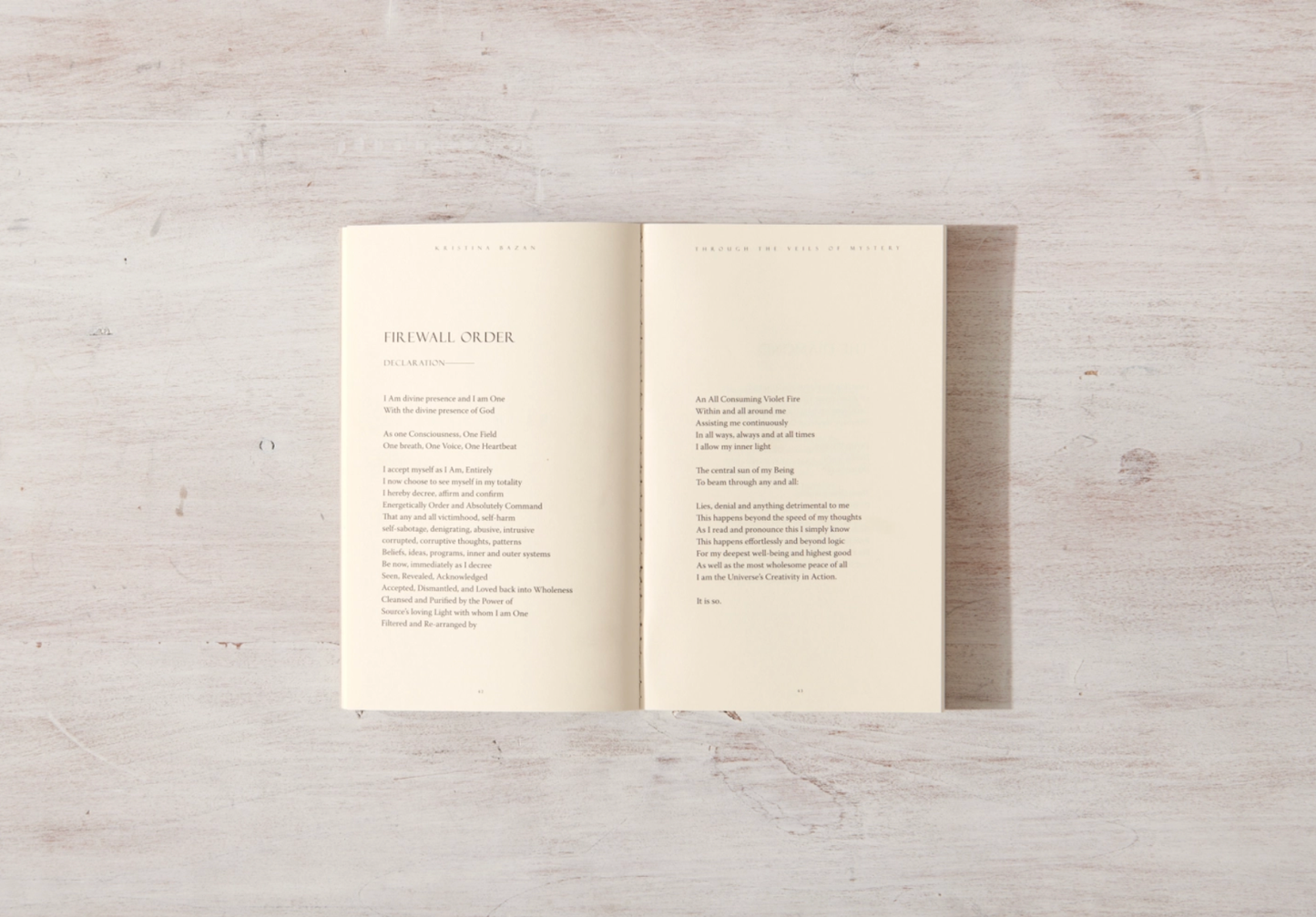 À travers les voiles du mystère ♡ Livre spirituel