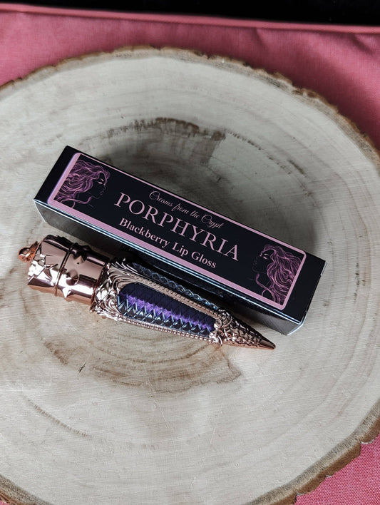 PORPHYRIA - Gloss à lèvres parfum Mûre