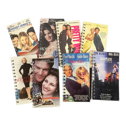 Upcycled VHS Movie Box Journal - Random RomCom