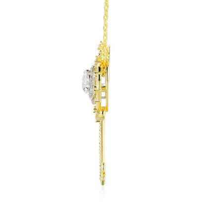 Rosa Key (Wear Three-Ways) Necklace