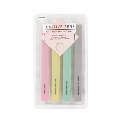 Positive Pens Set - 4 Pack