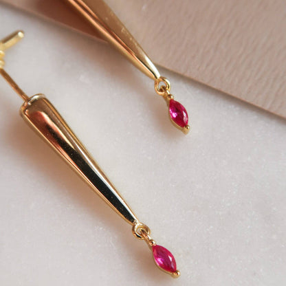 Goldryn Celestial Sword Earrings