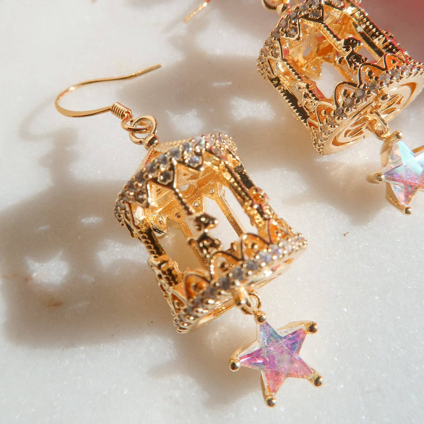 Fate Is a Cruel Lover Caraval Carousel Earrings