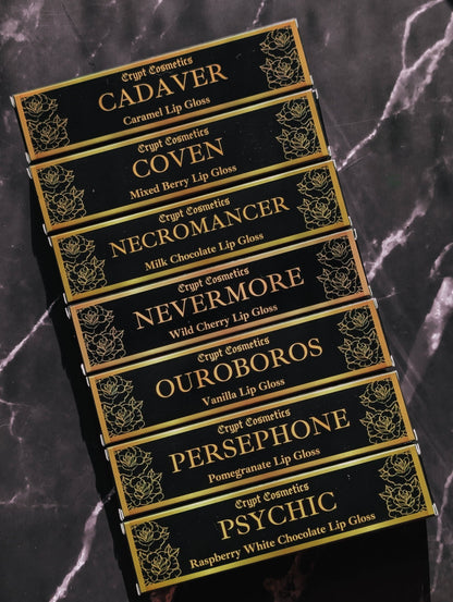 PERSEPHONE - Pomegranate pink lip gloss