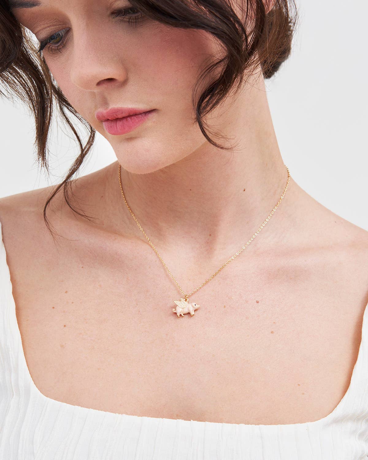 When Pigs Fly Necklace