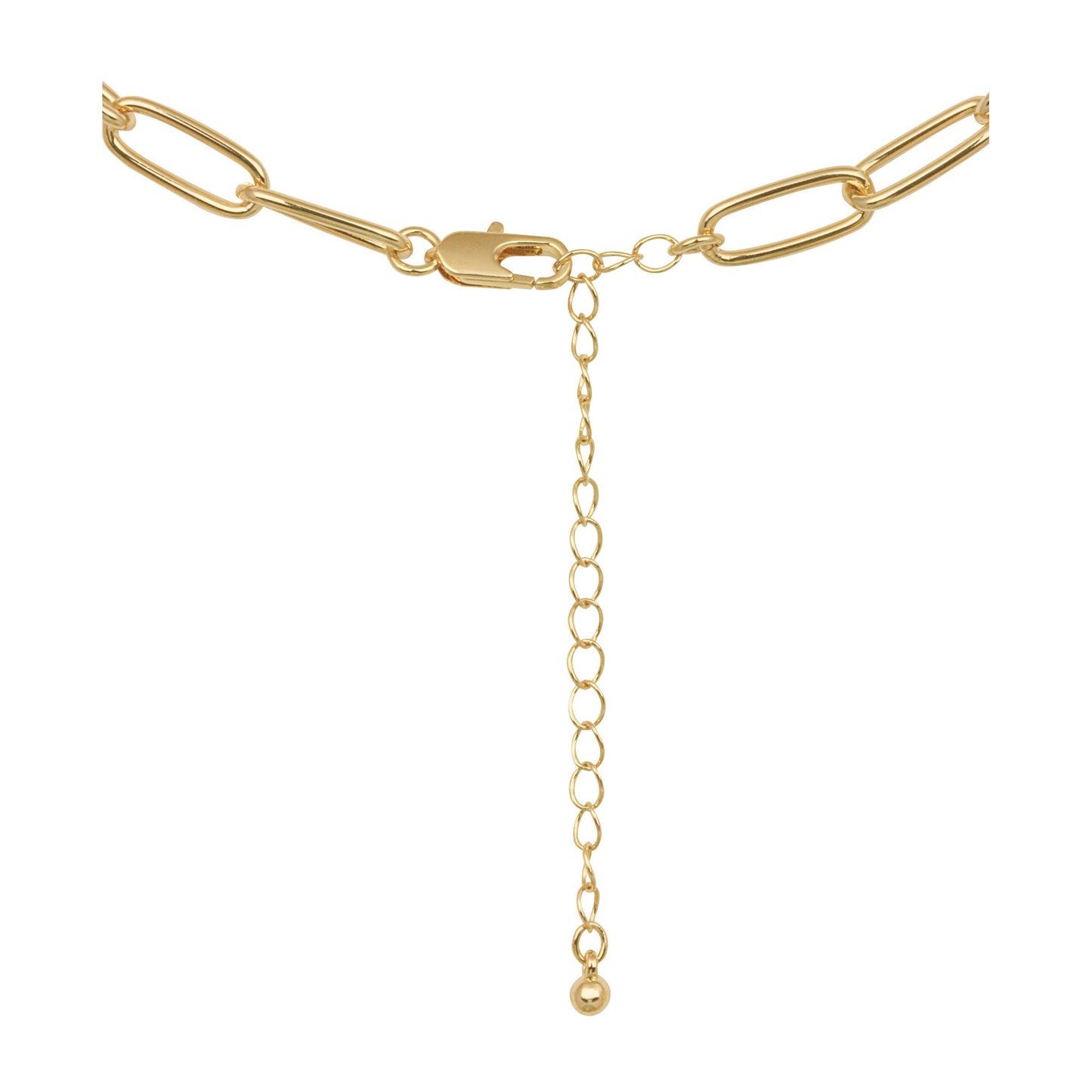 Gold-Layered Butterfly Coin Goldtone Paper Clip Pendant