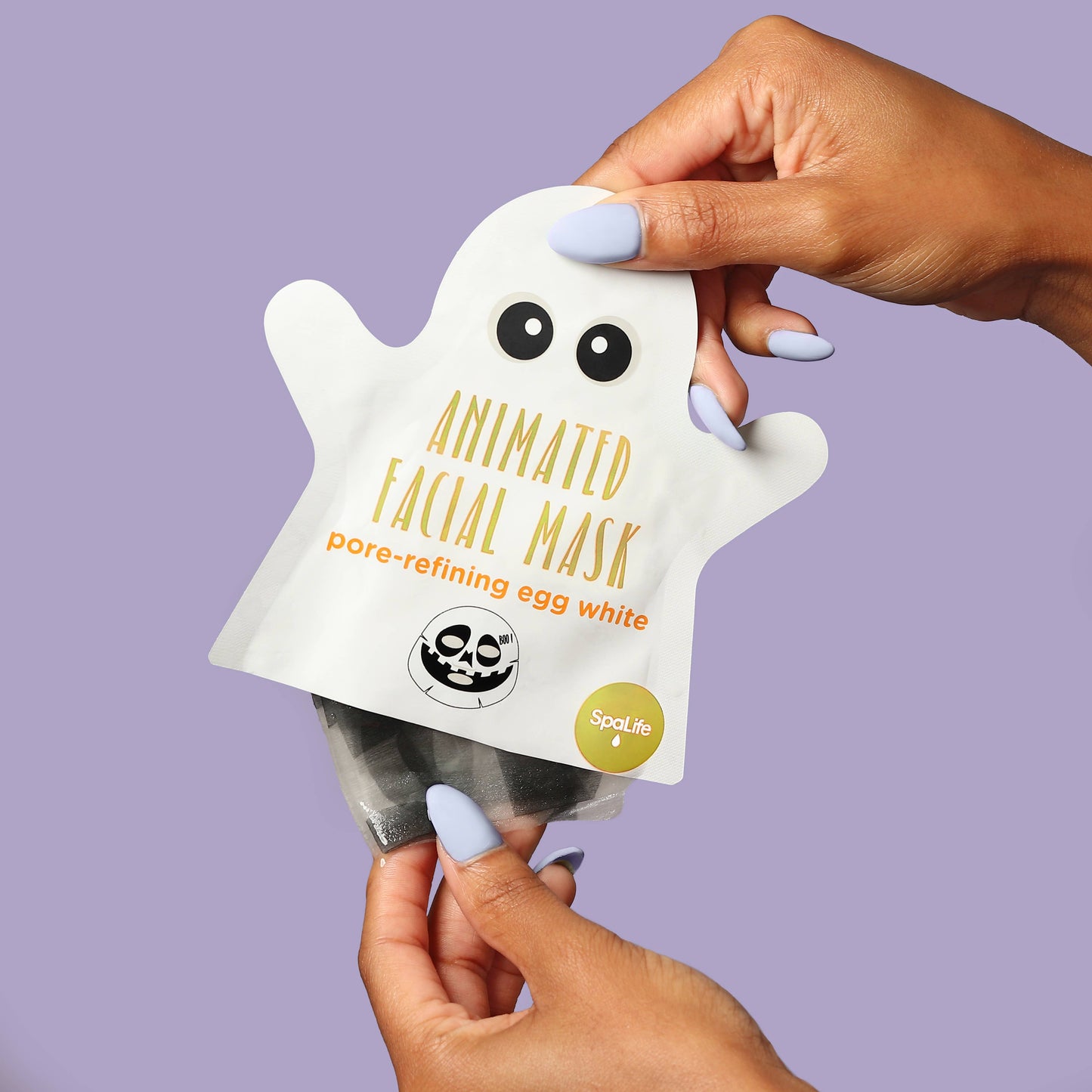 Pore-Refining Facial Mask Halloween Animated Ghost Mask