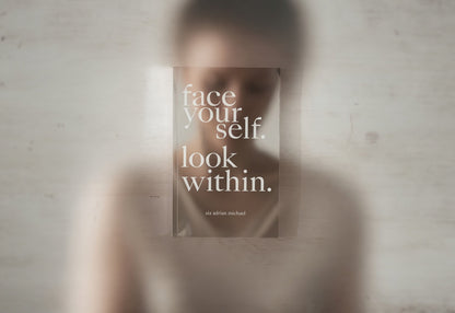 面对自己。审视内心✨ 作者：Adrian Michael