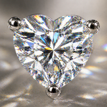 Coeur Lumière Moissanite Studs
