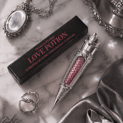 Love Potion Lip Gloss 💗 pomegranate 💗 rose gold