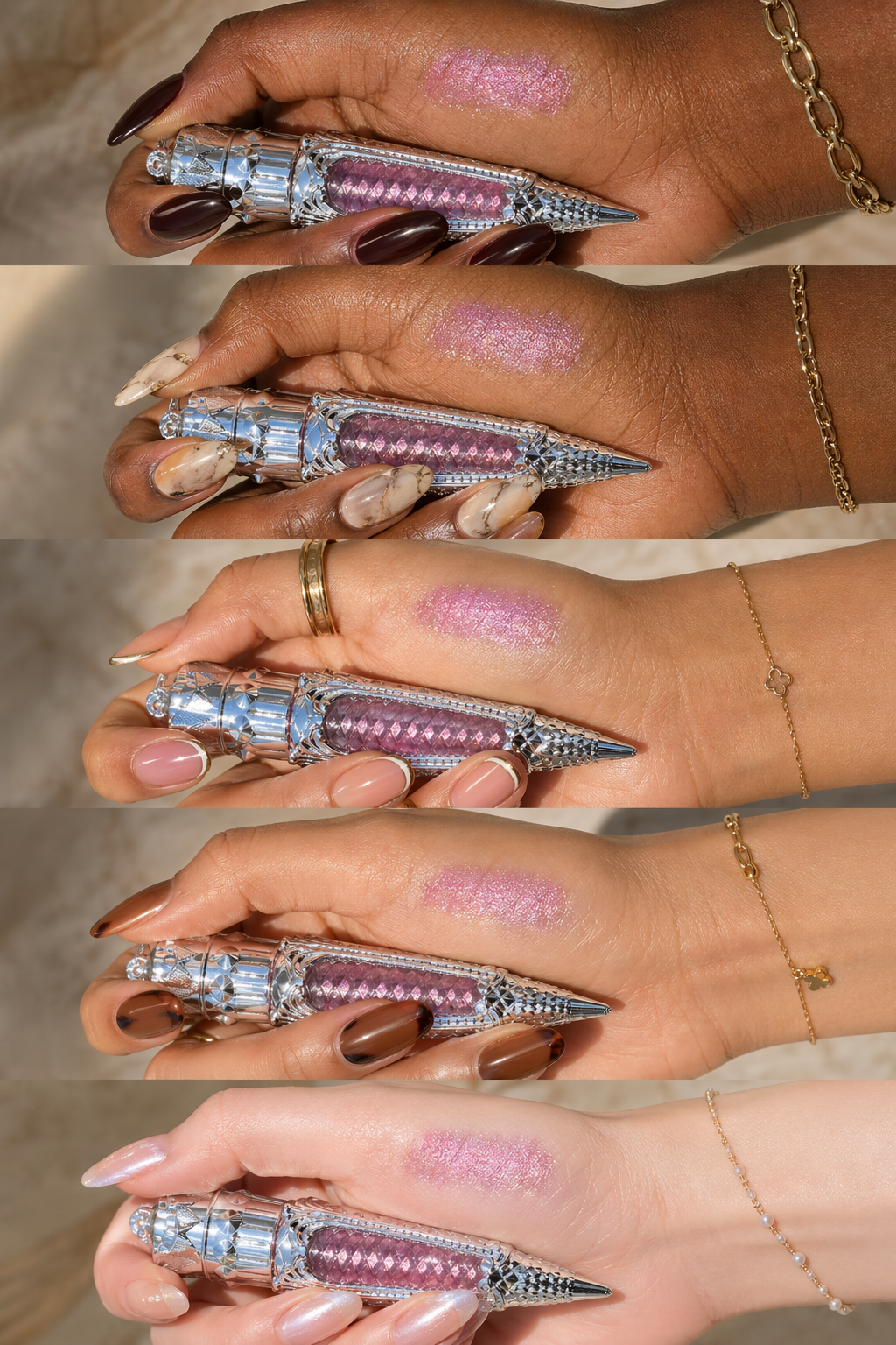 Love Potion Lip Gloss 💗 pomegranate 💗 rose gold