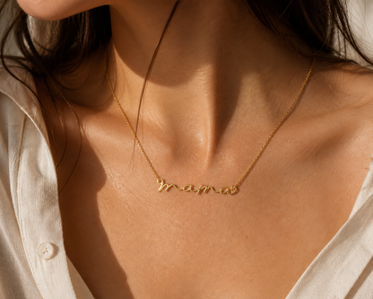 ÉCHANTILLON DE VENTE N012 collier maman, collier mère, collier maman