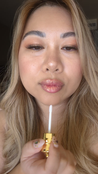 MIDSUMMER - Gold iridescent lip gloss