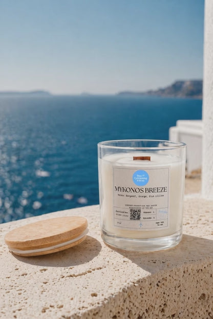 Bougie brise de Mykonos