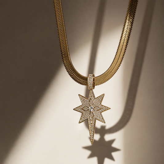 Collier lumière des étoiles