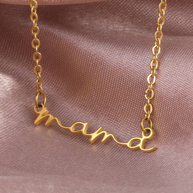 ÉCHANTILLON DE VENTE N012 collier maman, collier mère, collier maman