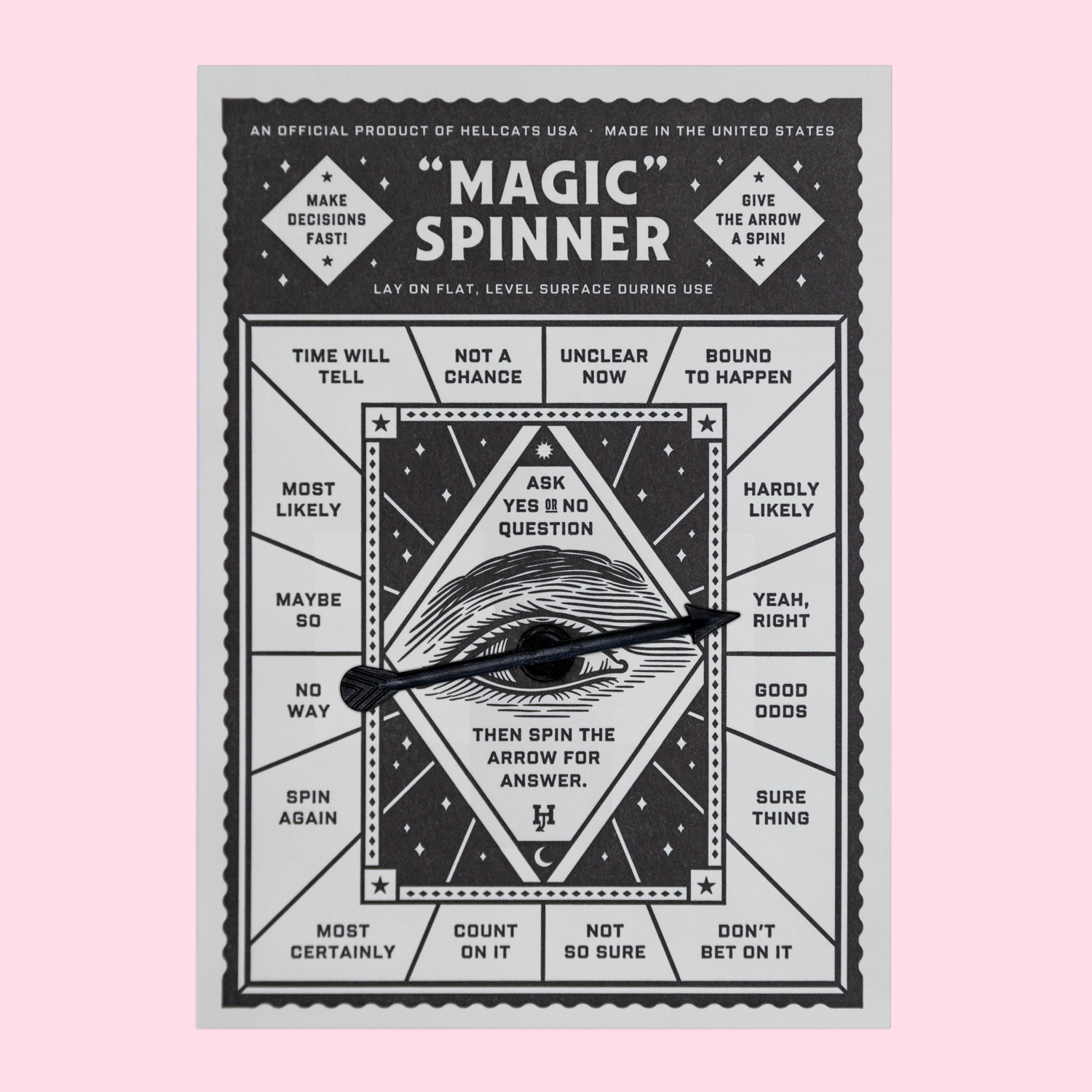 Logic Spinner 🪄 Magic Spinner 🎱 Feeling Lucky? – Inner Sanctum