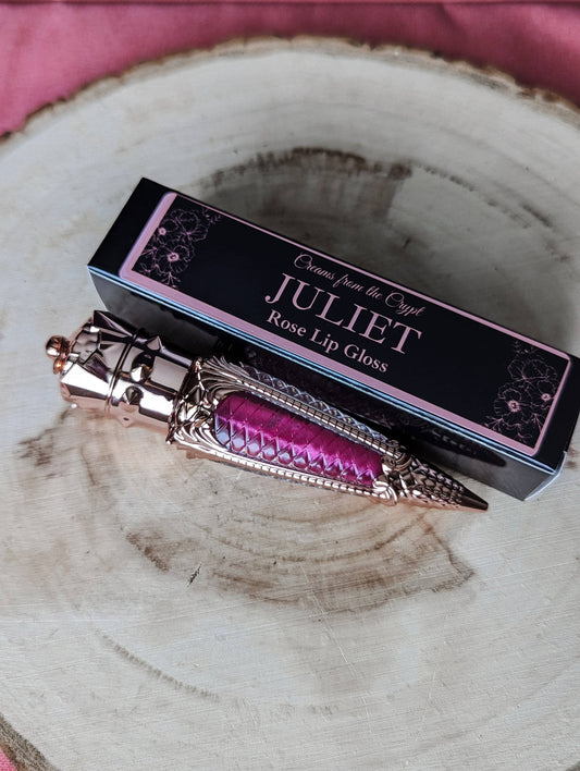 JULIET - Gloss à lèvres parfumé à la rose 🌹 Edition Limitée 🌹 De retour en stock