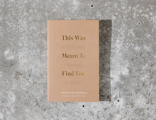 《这是为了在你最需要的时候找到你》✨ 夏洛特·弗里曼的书