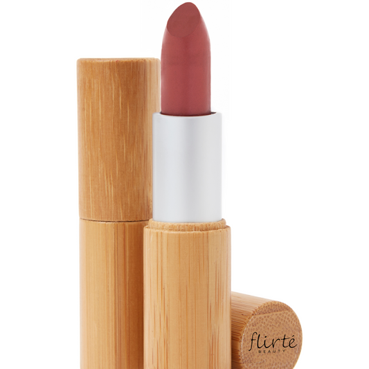 Rouge à lèvres Muy Caliente 🌵 Clean Beauty 🌺 Emballage en bambou