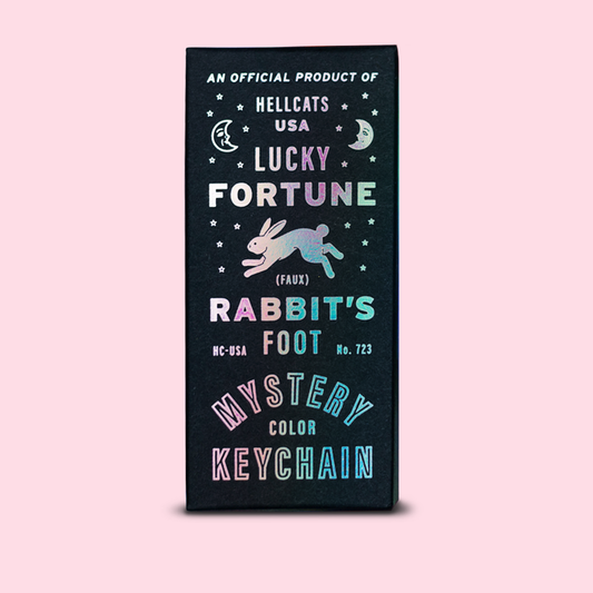 Porte-clés Mystère (Faux) Lucky Rabbit 🐇 Pied