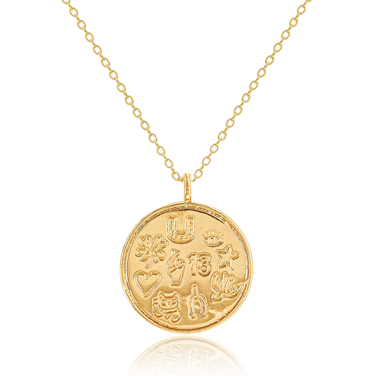Lucky Talisman Pendant Necklace | Create your Luck